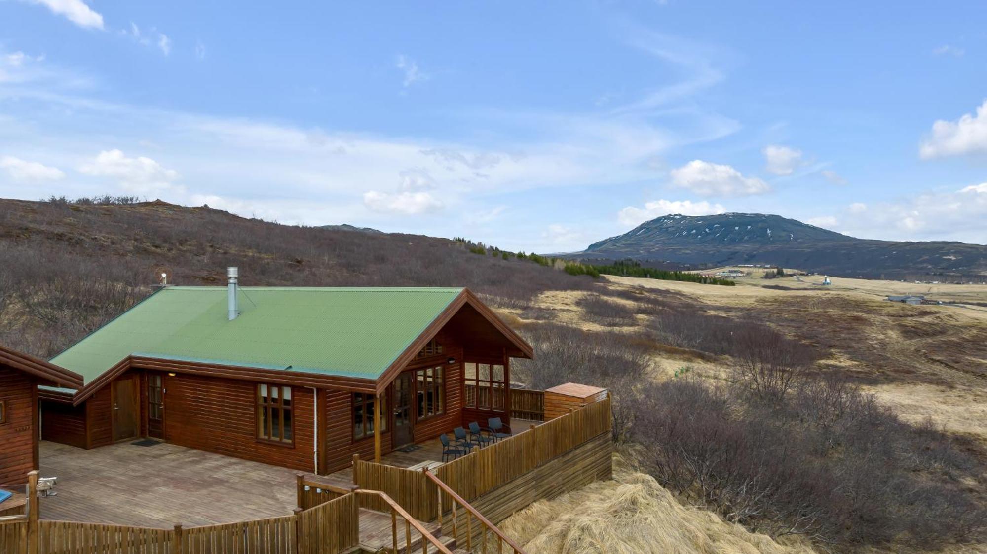 Вилла Summer House With Stunning Mountain Views Uthlid Экстерьер фото